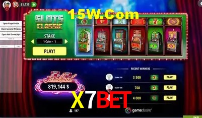 Provedores de Jogos X7Bet